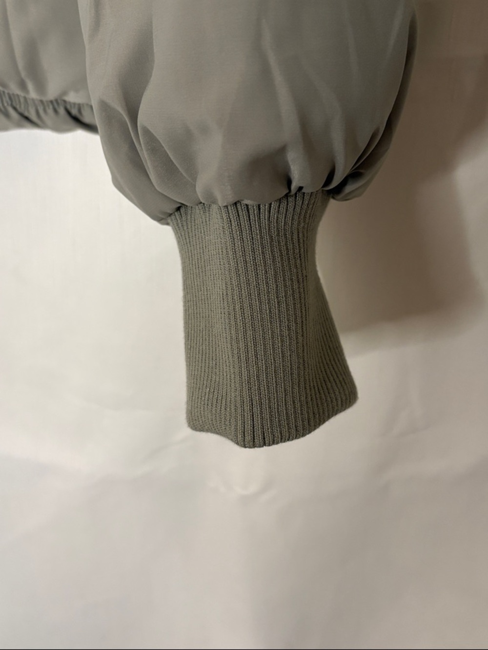 Amazon Sage Green Puffer Jacket - Picture 5 of 9